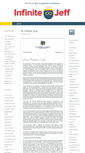 Mobile Screenshot of infinitejeff.com