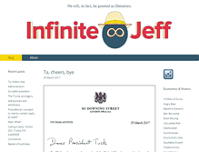 Tablet Screenshot of infinitejeff.com